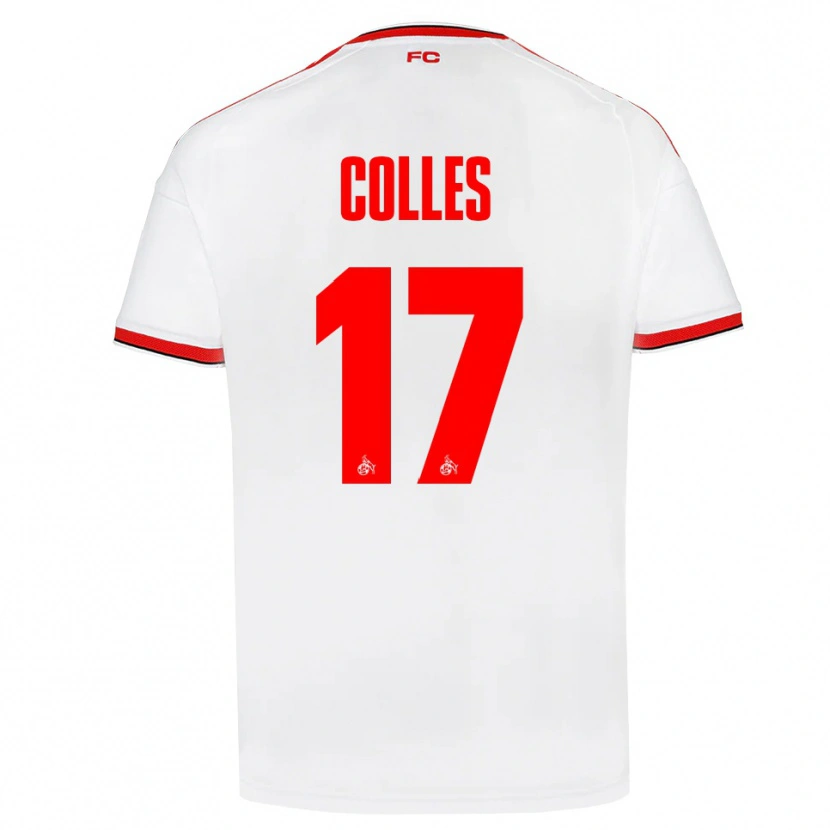 Danxen Dámské Jan Colles #17 Bílá Červená Černá Domů Hráčské Dresy 2026/27 Dres