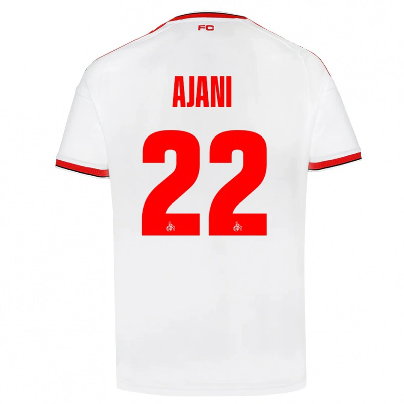 Danxen Dámské Marvin Ajani #22 Bílá Červená Černá Domů Hráčské Dresy 2026/27 Dres