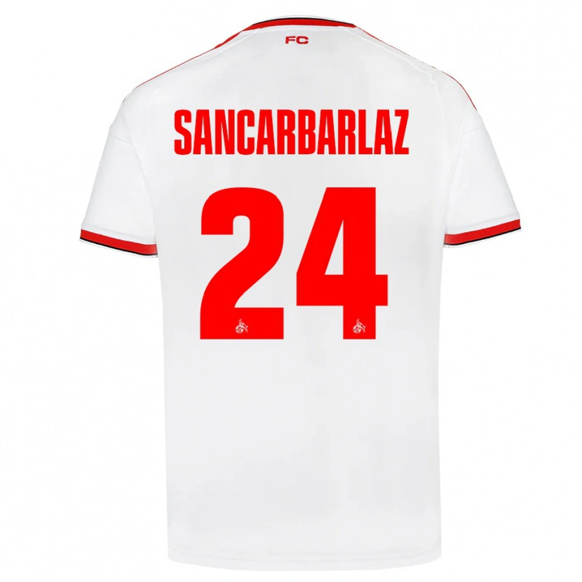 Danxen Dámské Keyhan Sancarbarlaz #24 Bílá Červená Černá Domů Hráčské Dresy 2026/27 Dres