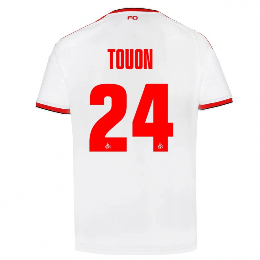 Danxen Dámské Ella Touon #24 Bílá Červená Černá Domů Hráčské Dresy 2026/27 Dres