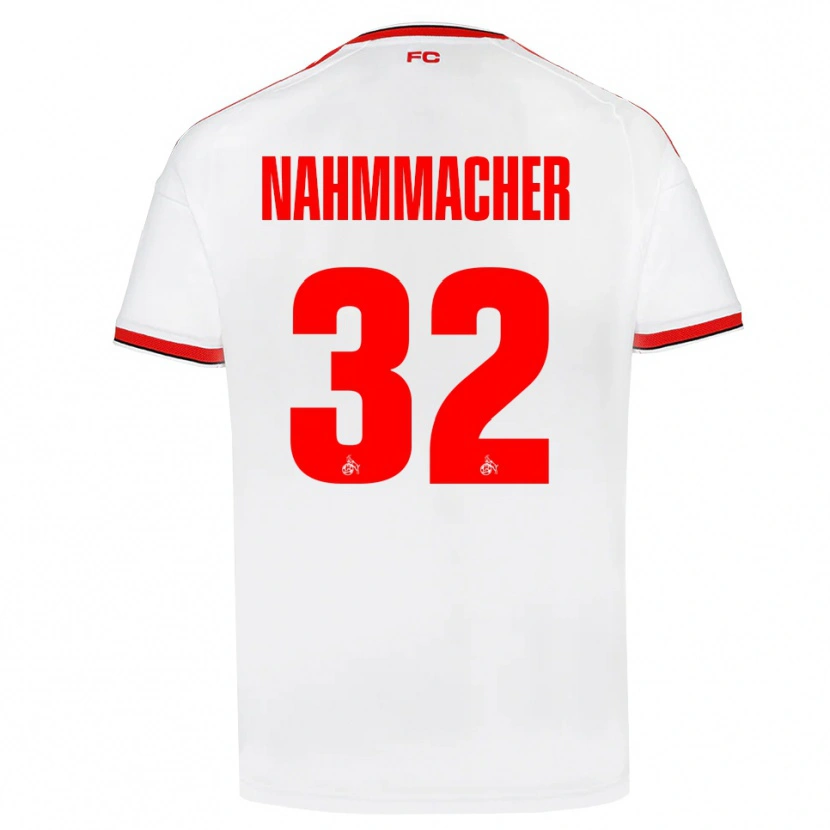 Danxen Dámské Emil Nahmmacher #32 Bílá Červená Černá Domů Hráčské Dresy 2026/27 Dres