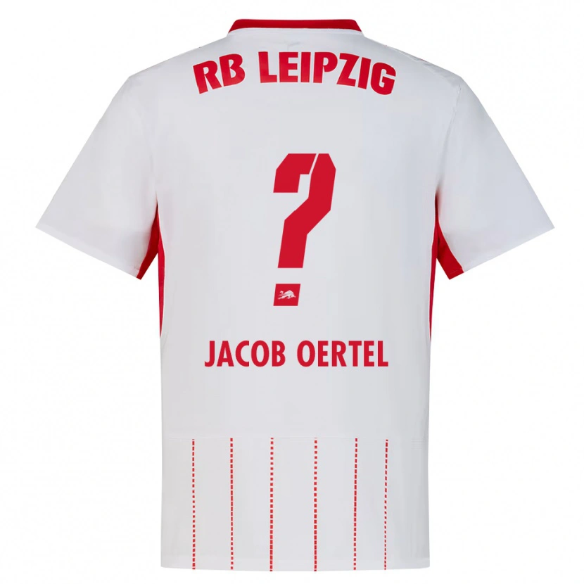 Danxen Dámské Paul Jacob Oertel #0 Červená Bílá Žlutá Domů Hráčské Dresy 2026/27 Dres