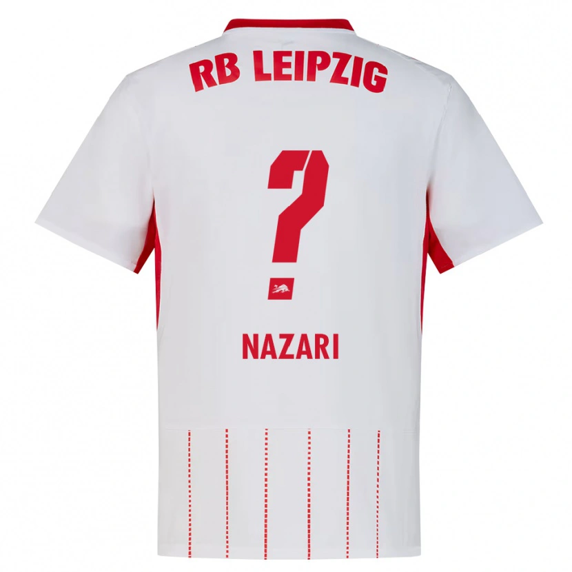 Danxen Dámské Alireza Nazari #0 Červená Bílá Žlutá Domů Hráčské Dresy 2026/27 Dres