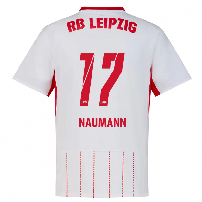 Danxen Dámské Carlos Naumann #17 Červená Bílá Žlutá Domů Hráčské Dresy 2026/27 Dres