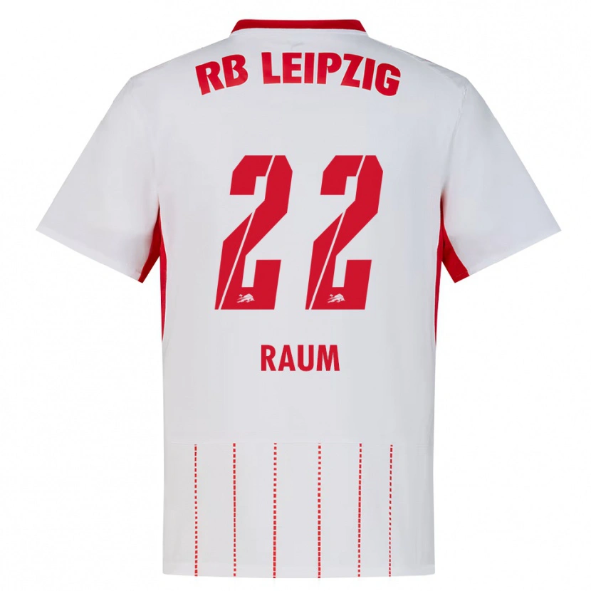 Danxen Dámské David Raum #22 Červená Bílá Žlutá Domů Hráčské Dresy 2026/27 Dres