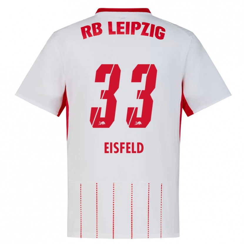 Danxen Dámské Tom Eisfeld #33 Červená Bílá Žlutá Domů Hráčské Dresy 2026/27 Dres