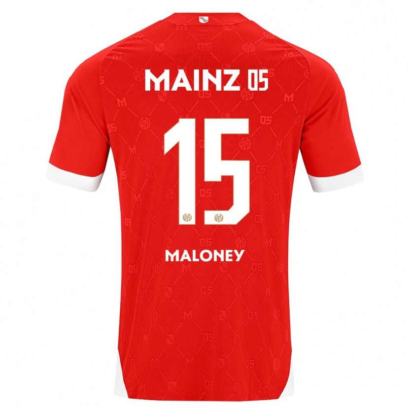 Danxen Dámské Lennard Maloney #15 Červená Bílá Domů Hráčské Dresy 2026/27 Dres