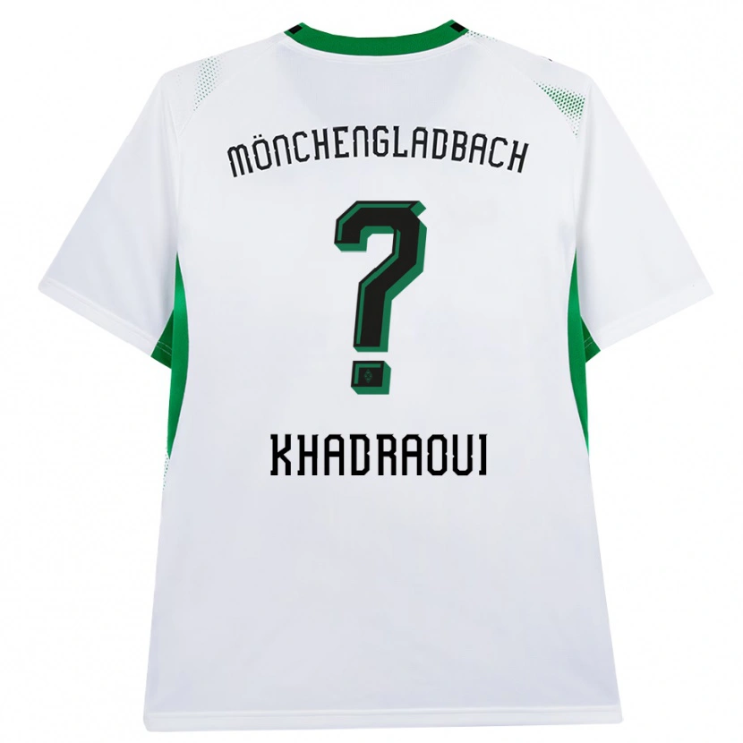 Danxen Dámské Rayan Khadraoui #0 Bílá Černá Zelená Domů Hráčské Dresy 2026/27 Dres