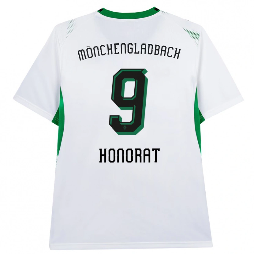 Danxen Dámské Franck Honorat #9 Bílá Černá Zelená Domů Hráčské Dresy 2026/27 Dres