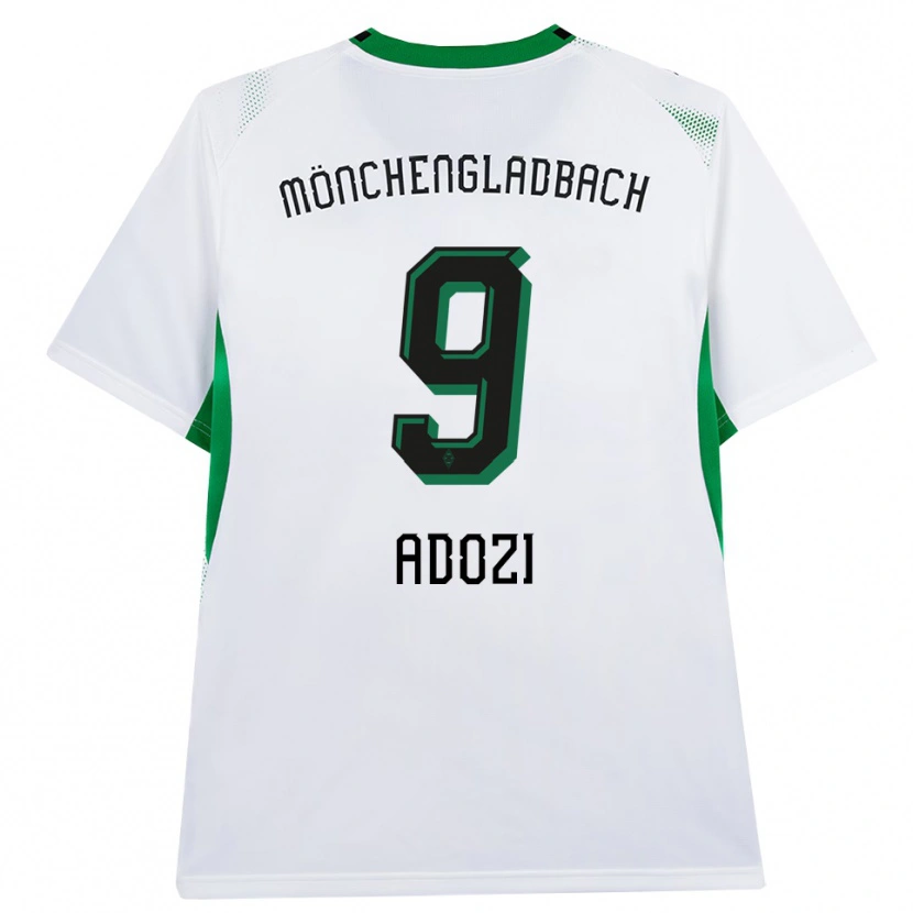 Danxen Dámské Justin Adozi #9 Bílá Černá Zelená Domů Hráčské Dresy 2026/27 Dres
