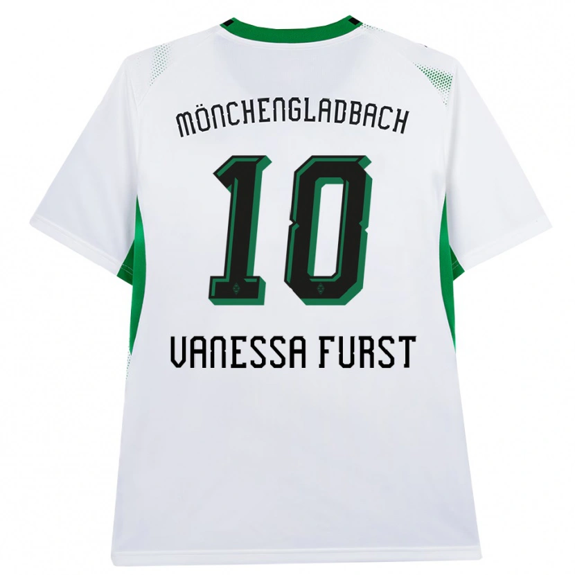 Danxen Dámské Vanessa Fürst #10 Bílá Černá Zelená Domů Hráčské Dresy 2026/27 Dres