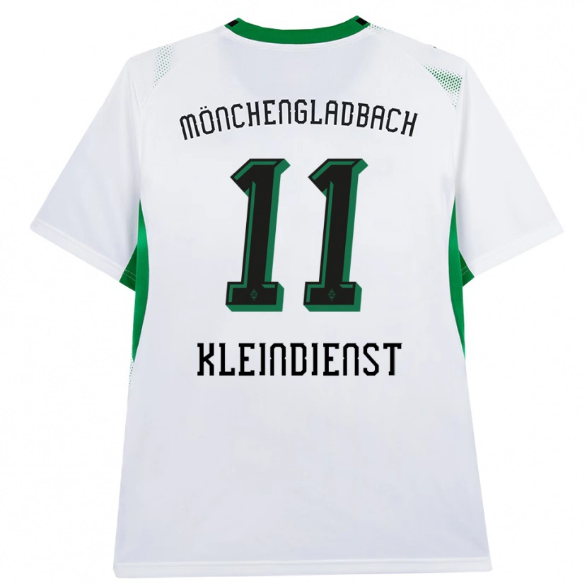 Danxen Dámské Tim Kleindienst #11 Bílá Černá Zelená Domů Hráčské Dresy 2026/27 Dres