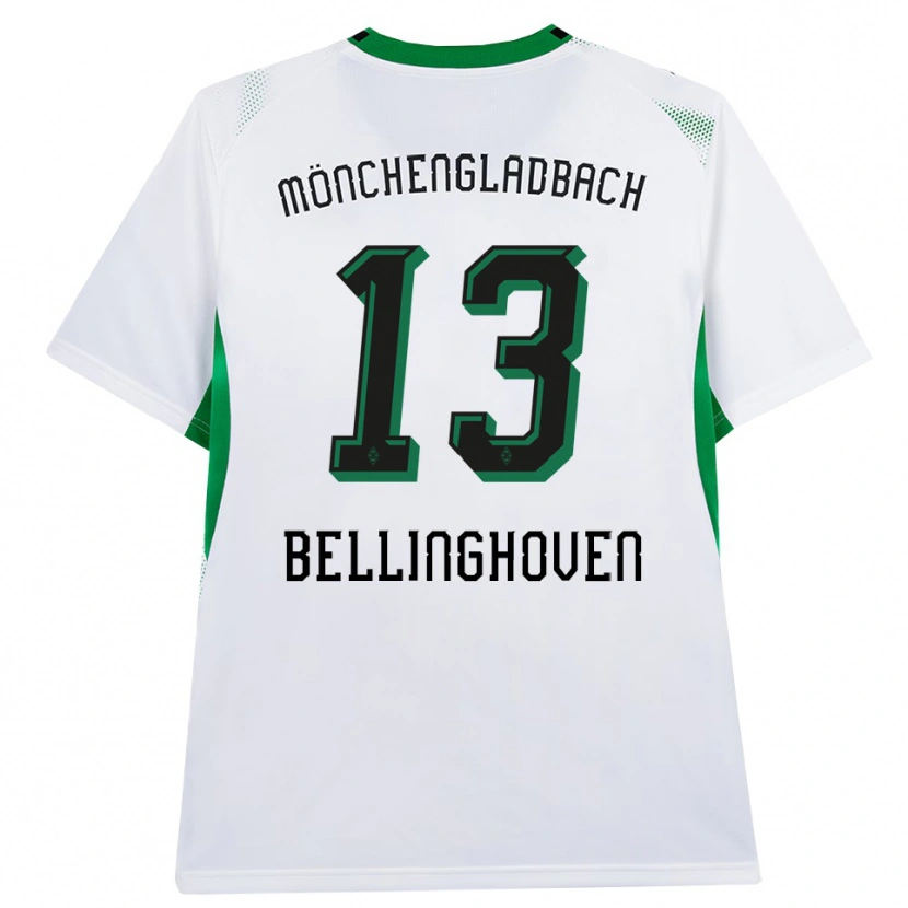Danxen Dámské Christina Bellinghoven #13 Bílá Černá Zelená Domů Hráčské Dresy 2026/27 Dres
