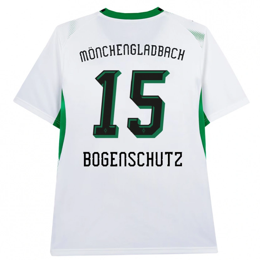 Danxen Dámské Kerstin Bogenschutz #15 Bílá Černá Zelená Domů Hráčské Dresy 2026/27 Dres