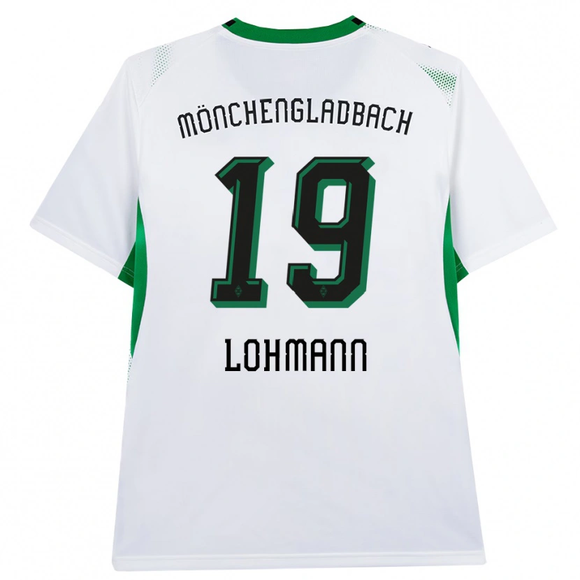 Danxen Dámské Mona Lohmann #19 Bílá Černá Zelená Domů Hráčské Dresy 2026/27 Dres