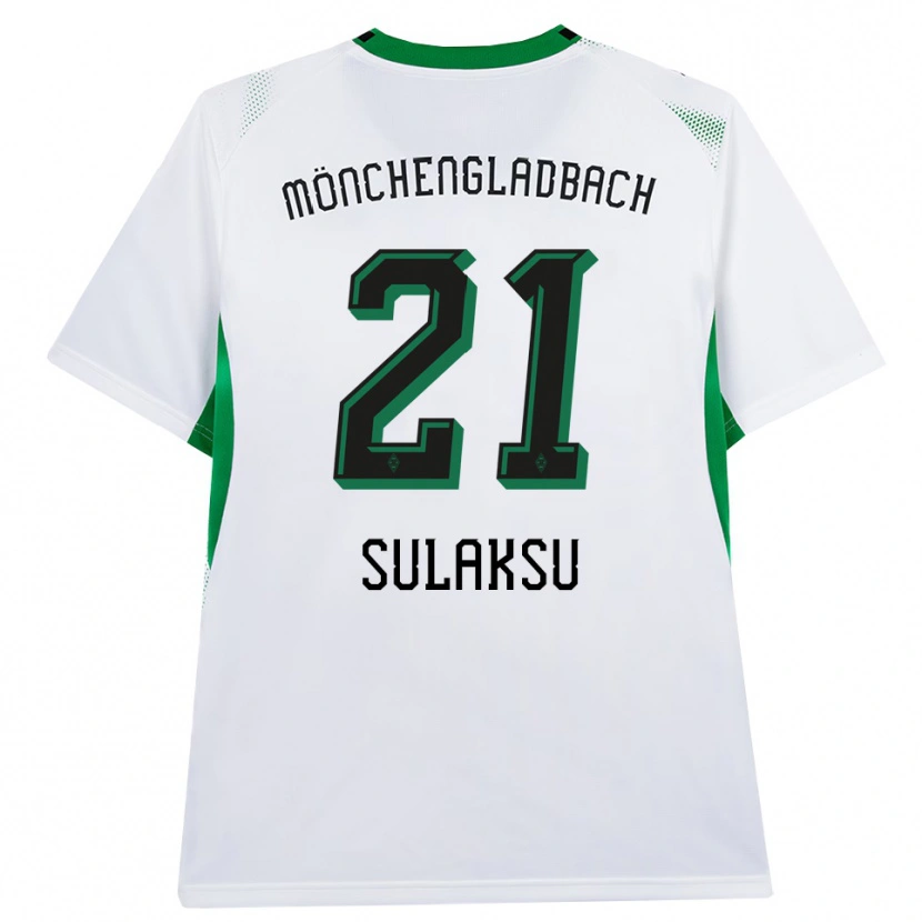 Danxen Dámské Ozan Sulaksu #21 Bílá Černá Zelená Domů Hráčské Dresy 2026/27 Dres