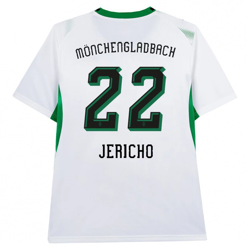 Danxen Dámské Aidan Jericho #22 Bílá Černá Zelená Domů Hráčské Dresy 2026/27 Dres