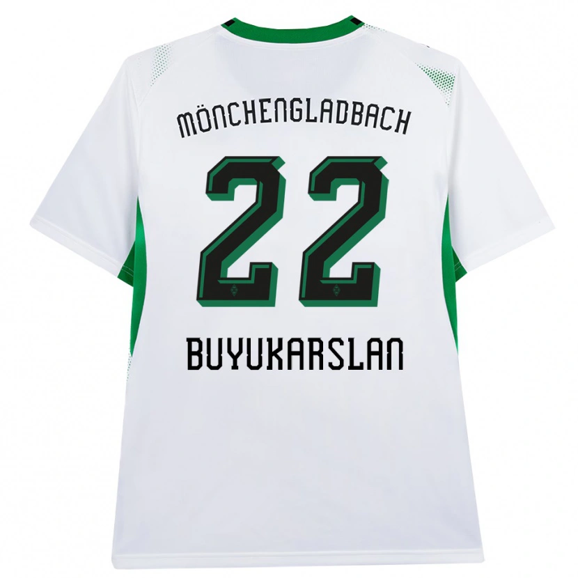 Danxen Dámské Oguzcan Büyükarslan #22 Bílá Černá Zelená Domů Hráčské Dresy 2026/27 Dres
