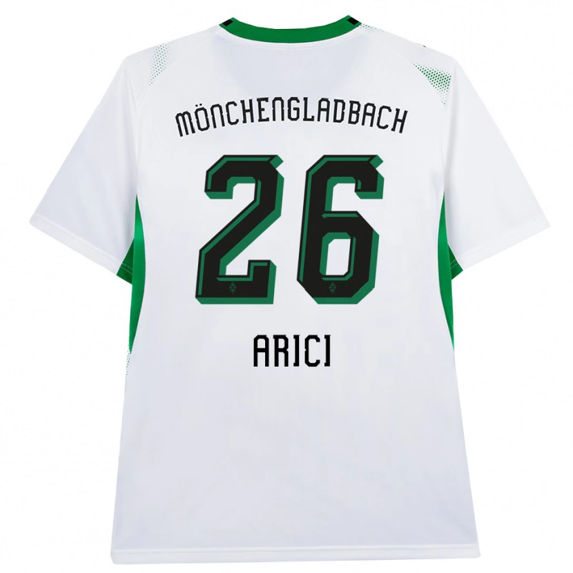 Danxen Dámské Maresa Arici #26 Bílá Černá Zelená Domů Hráčské Dresy 2026/27 Dres