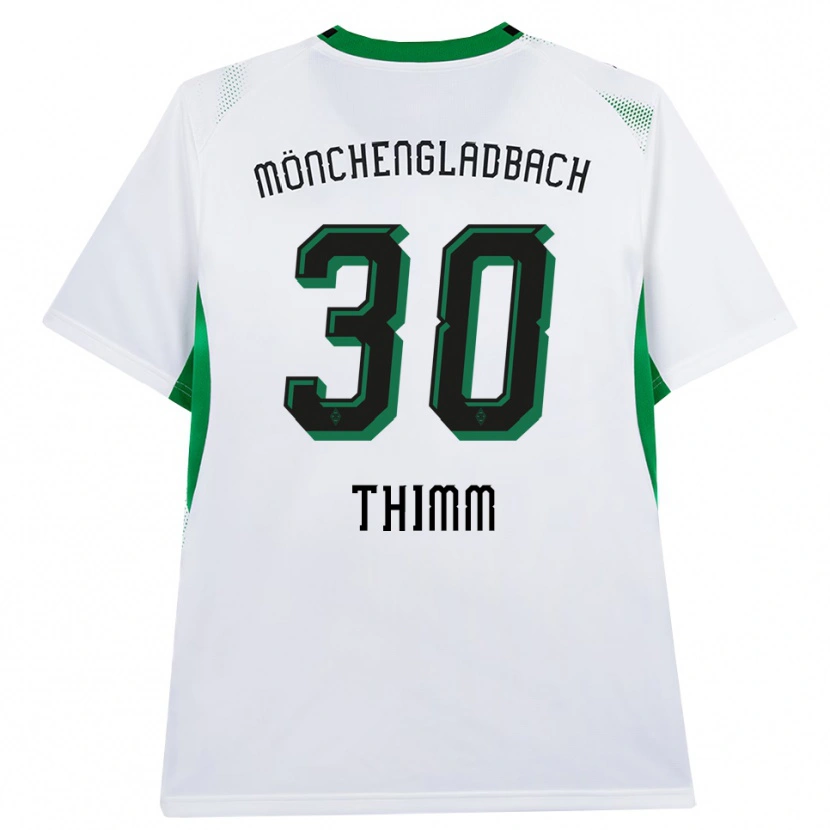 Danxen Dámské Joshua Thimm #30 Bílá Černá Zelená Domů Hráčské Dresy 2026/27 Dres
