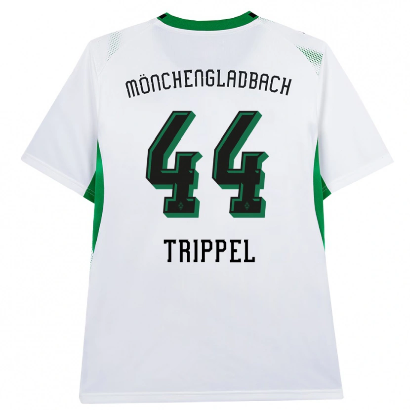 Danxen Dámské Marcello Trippel #44 Bílá Černá Zelená Domů Hráčské Dresy 2026/27 Dres