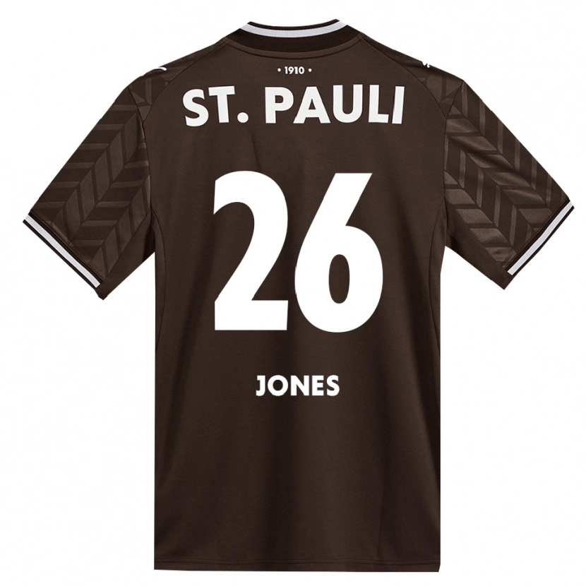 Danxen Dámské Ricky-Jade Jones #26 Káva Bílá Domů Hráčské Dresy 2026/27 Dres