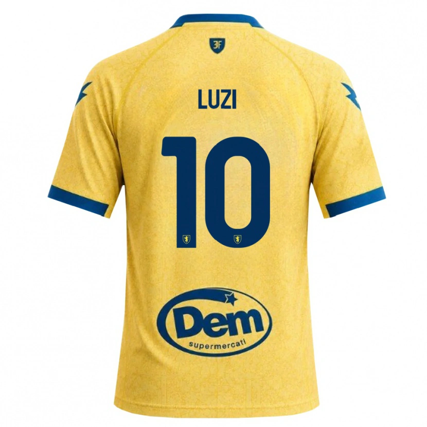 Danxen Dámské Daniel Luzi #10 Chrpově Černá Modrá Domů Hráčské Dresy 2026/27 Dres