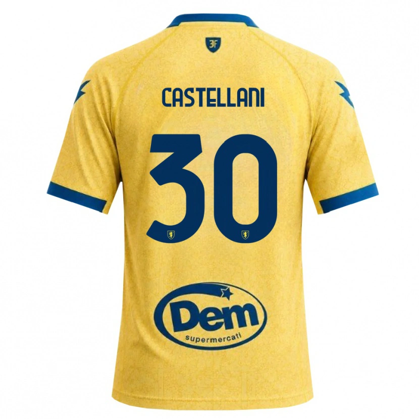 Danxen Dámské Andrea Castellani #30 Chrpově Černá Modrá Domů Hráčské Dresy 2026/27 Dres