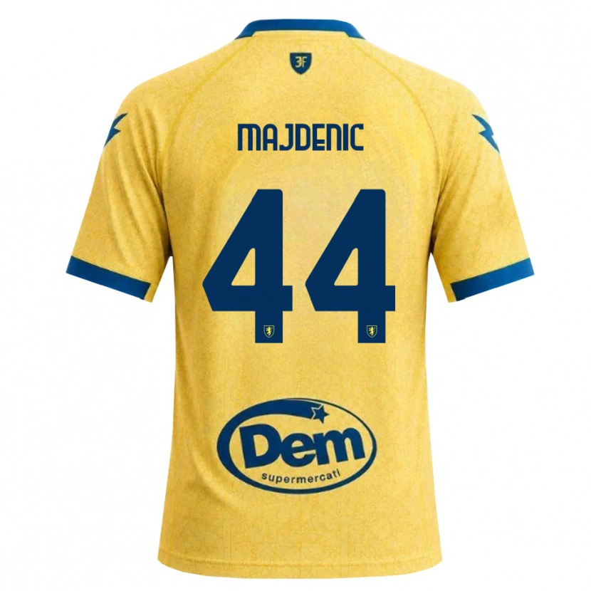 Danxen Dámské Fran Majdenic #44 Chrpově Černá Modrá Domů Hráčské Dresy 2026/27 Dres