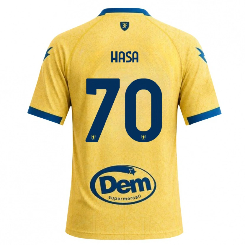 Danxen Dámské Luis Hasa #70 Chrpově Černá Modrá Domů Hráčské Dresy 2026/27 Dres