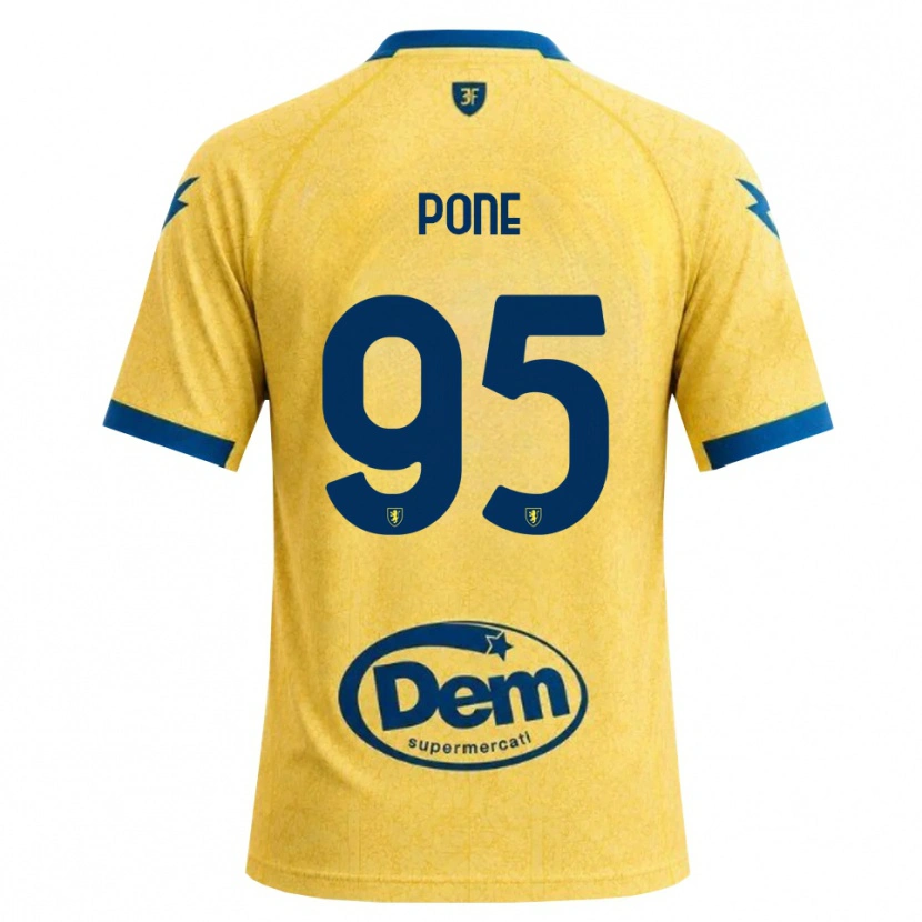 Danxen Dámské Cristian Pone #95 Chrpově Černá Modrá Domů Hráčské Dresy 2026/27 Dres
