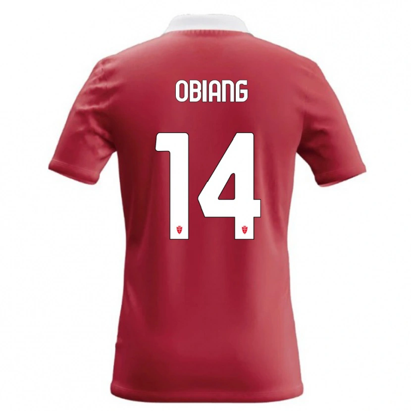 Danxen Dámské Pedro Obiang #14 Červená Bílá Domů Hráčské Dresy 2026/27 Dres