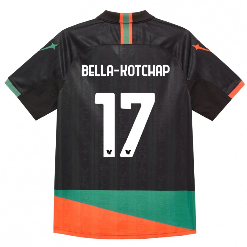 Danxen Dámské Armel Bella-Kotchap #17 Černá Oranžová Zelená Domů Hráčské Dresy 2026/27 Dres