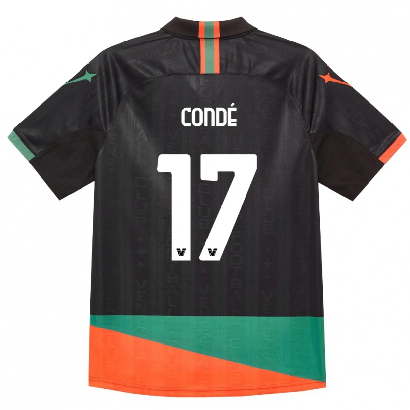 Danxen Dámské Cheick Condé #17 Černá Oranžová Zelená Domů Hráčské Dresy 2026/27 Dres