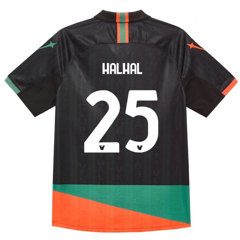 Danxen Dámské Redouane Halhal #25 Černá Oranžová Zelená Domů Hráčské Dresy 2026/27 Dres