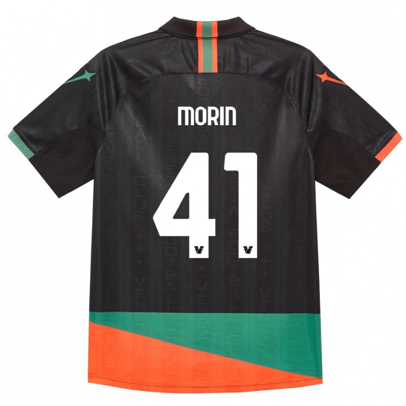 Danxen Dámské Elena Morin #41 Černá Oranžová Zelená Domů Hráčské Dresy 2026/27 Dres
