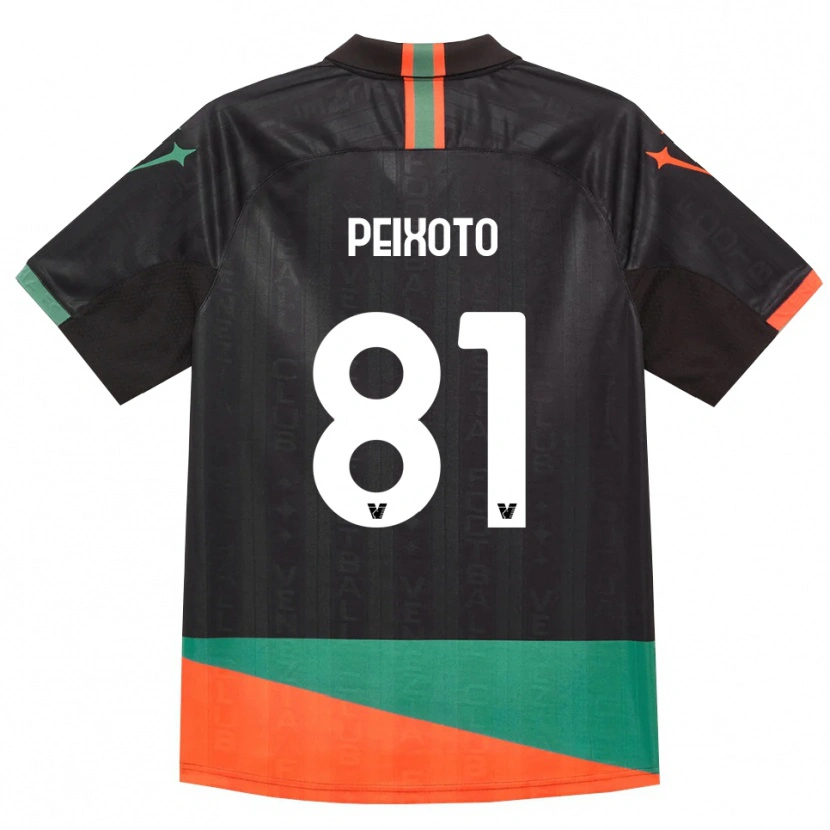 Danxen Dámské Afonso Peixoto #81 Černá Oranžová Zelená Domů Hráčské Dresy 2026/27 Dres