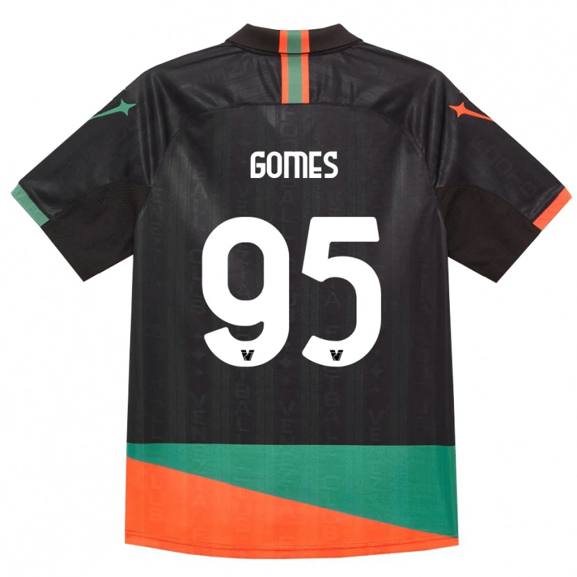 Danxen Dámské Ale Gomes #95 Černá Oranžová Zelená Domů Hráčské Dresy 2026/27 Dres