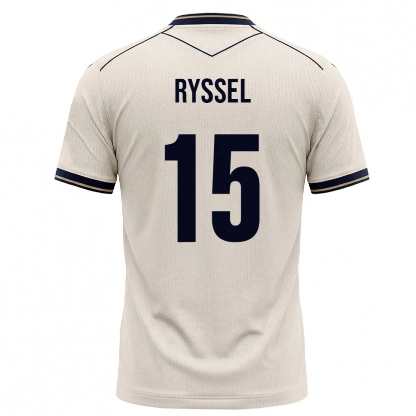 Danxen Dámské Noah Ryssel #15 Bílá Modrá S Nádechem Daleko Hráčské Dresy 2026/27 Dres