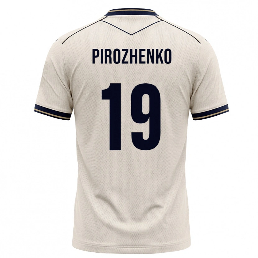 Danxen Dámské Mark Pirozhenko #19 Bílá Modrá S Nádechem Daleko Hráčské Dresy 2026/27 Dres
