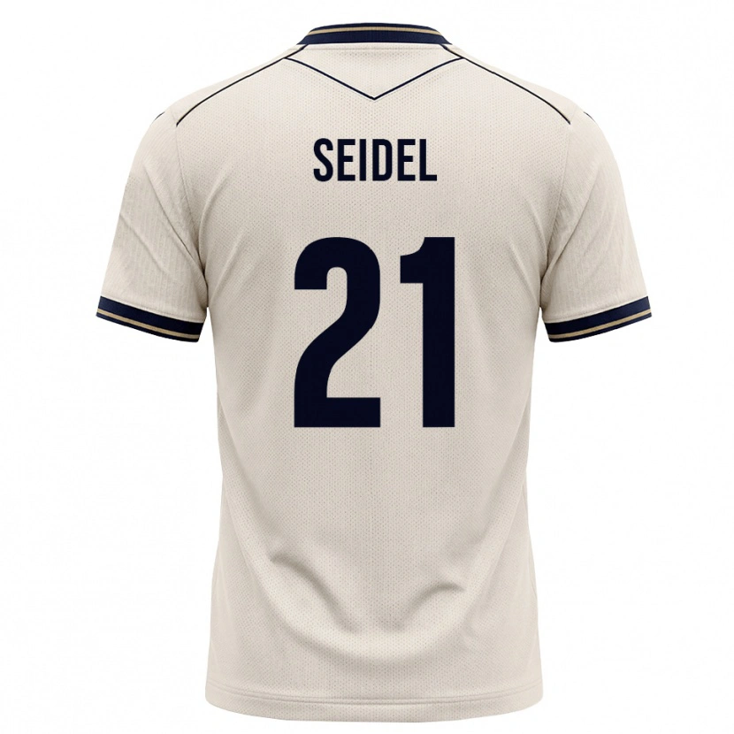Danxen Dámské Phil Seidel #21 Bílá Modrá S Nádechem Daleko Hráčské Dresy 2026/27 Dres
