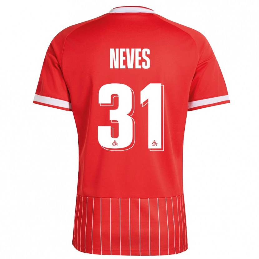 Danxen Dámské Gil Neves #31 Červená Bílá Zelená Daleko Hráčské Dresy 2026/27 Dres