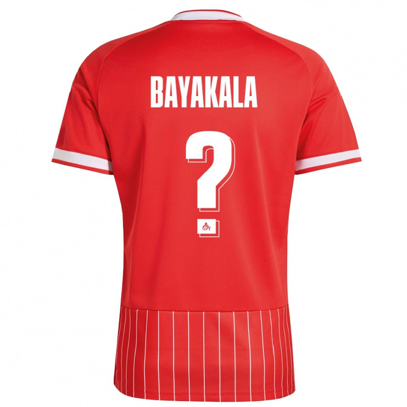 Danxen Dámské Aaron Bayakala #0 Červená Bílá Zelená Daleko Hráčské Dresy 2026/27 Dres