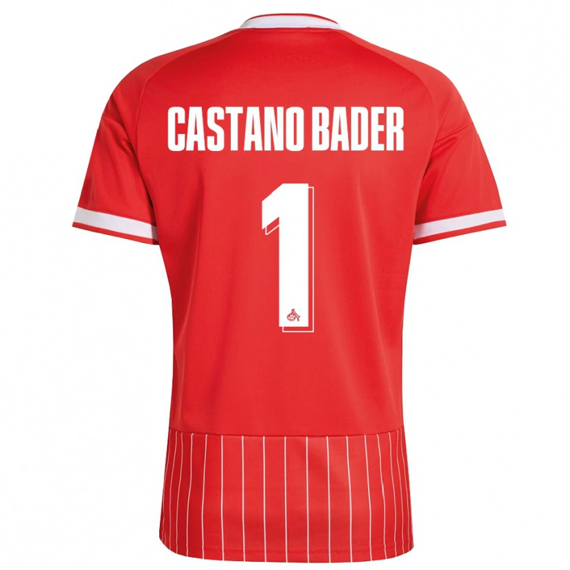 Danxen Dámské Simeon Castano Bader #1 Červená Bílá Zelená Daleko Hráčské Dresy 2026/27 Dres
