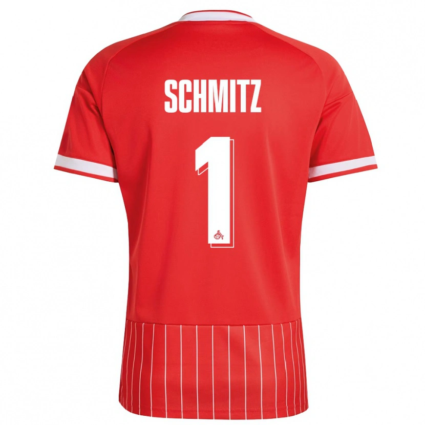Danxen Dámské Lisa Schmitz #1 Červená Bílá Zelená Daleko Hráčské Dresy 2026/27 Dres