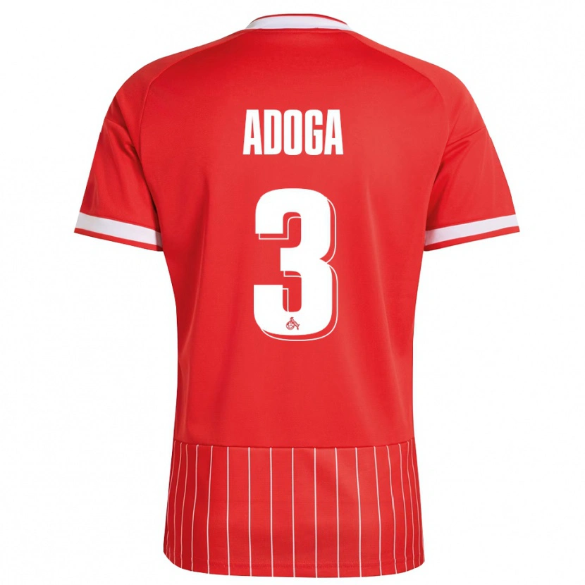 Danxen Dámské Brian Adoga #3 Červená Bílá Zelená Daleko Hráčské Dresy 2026/27 Dres