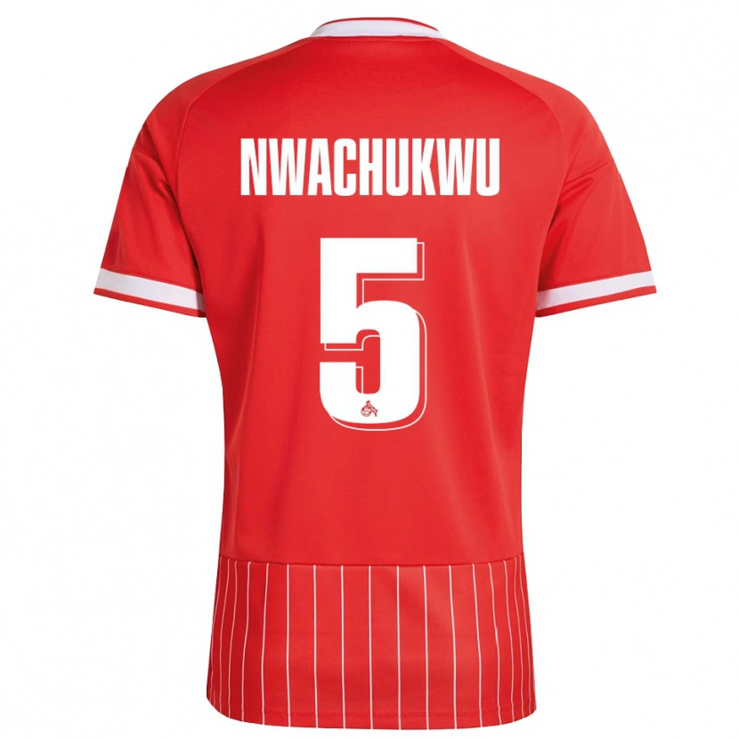 Danxen Dámské Ben Nwachukwu #5 Červená Bílá Zelená Daleko Hráčské Dresy 2026/27 Dres