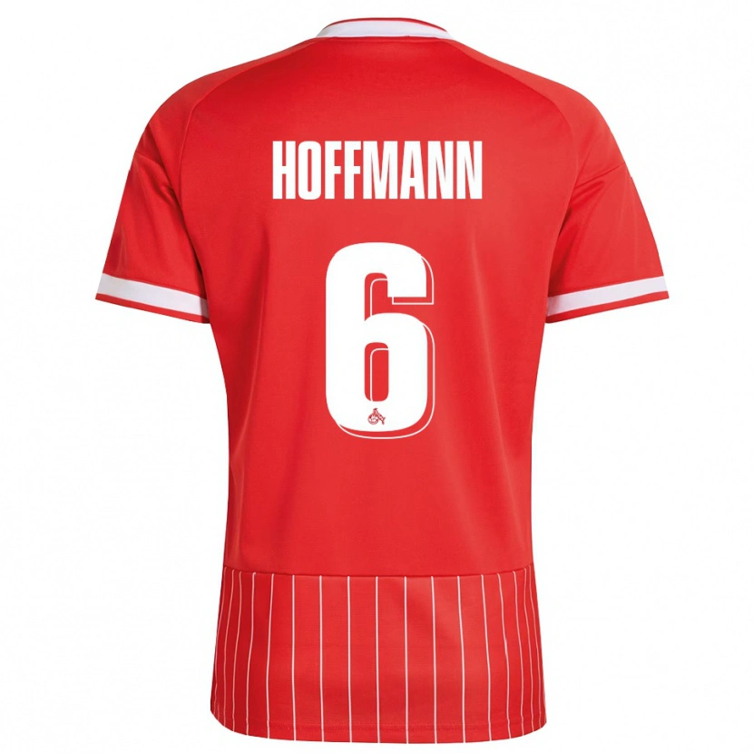 Danxen Dámské Niklas Hoffmann #6 Červená Bílá Zelená Daleko Hráčské Dresy 2026/27 Dres