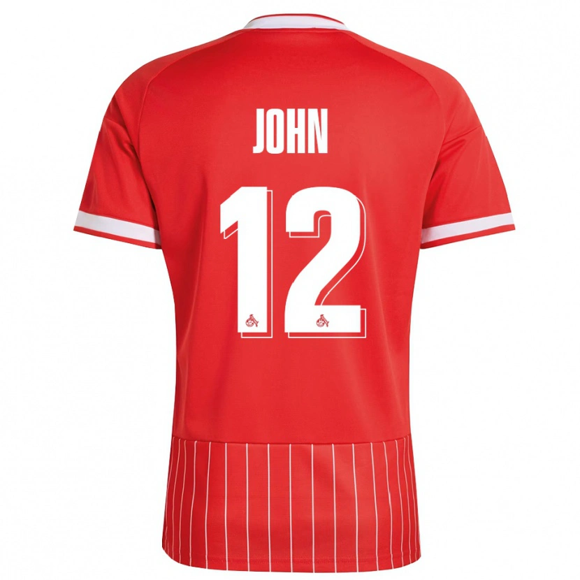 Danxen Dámské Neven John #12 Červená Bílá Zelená Daleko Hráčské Dresy 2026/27 Dres