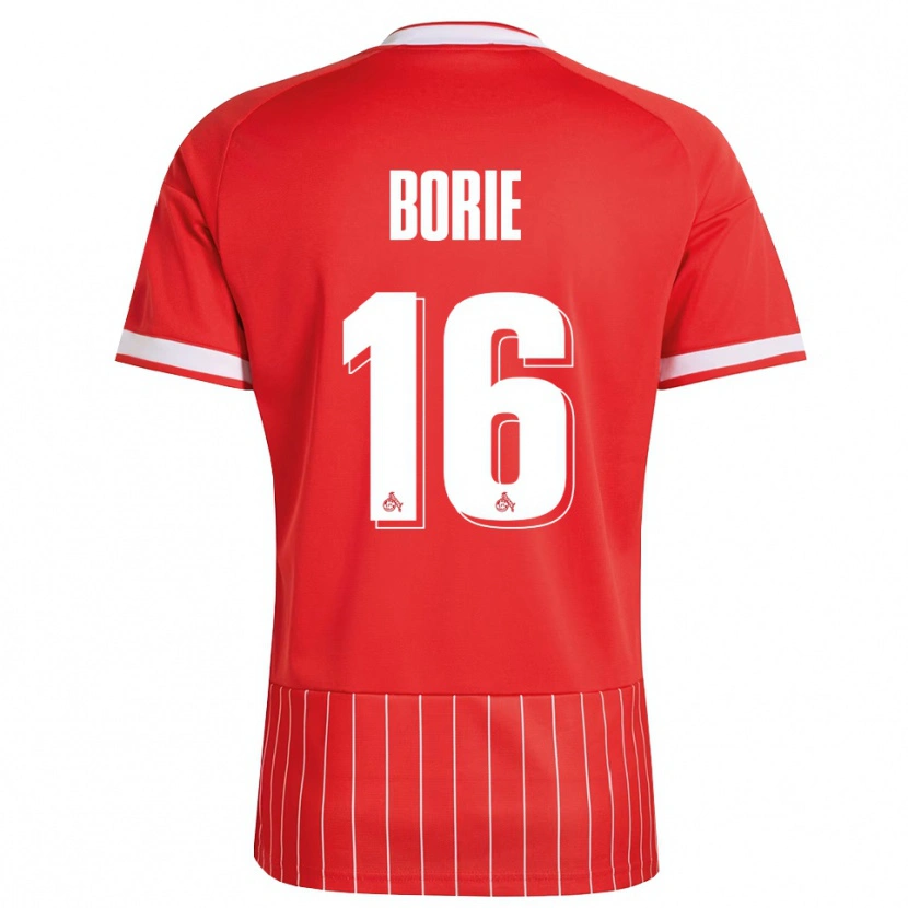 Danxen Dámské Etienne Borie #16 Červená Bílá Zelená Daleko Hráčské Dresy 2026/27 Dres